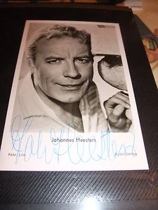 Johannes Heesters Original Autogramm signiert handsigniert Autogrammkarte 40er J - Picture 1 of 1