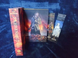 RAY BRADBURY FAHRENHEIT 451 SUNTUP AE SIGNIERT MICHAEL WHELAN mit beiden Lesezeichen! - Bild 1 von 2