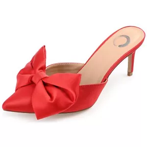 Journee Women's Tiarra Evening Pumps Red, 11 - Picture 1 of 6