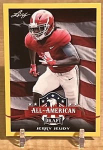 2020 Leaf Draft All-American Gold RC Jerry Jeudy #64 Alabama/Broncos/Browns - Picture 1 of 2