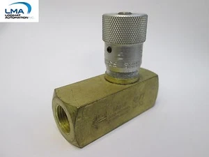M & M FLOW PRODUCTS FLOW CONTROL VALVE 5/8" NPT - Imagen 1 de 2
