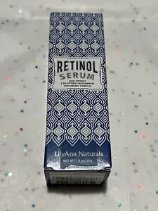 LilyAna Naturals Retinol Serum High Potency Niacinamide Hyaluronic Complex 1 Oz - Picture 1 of 7