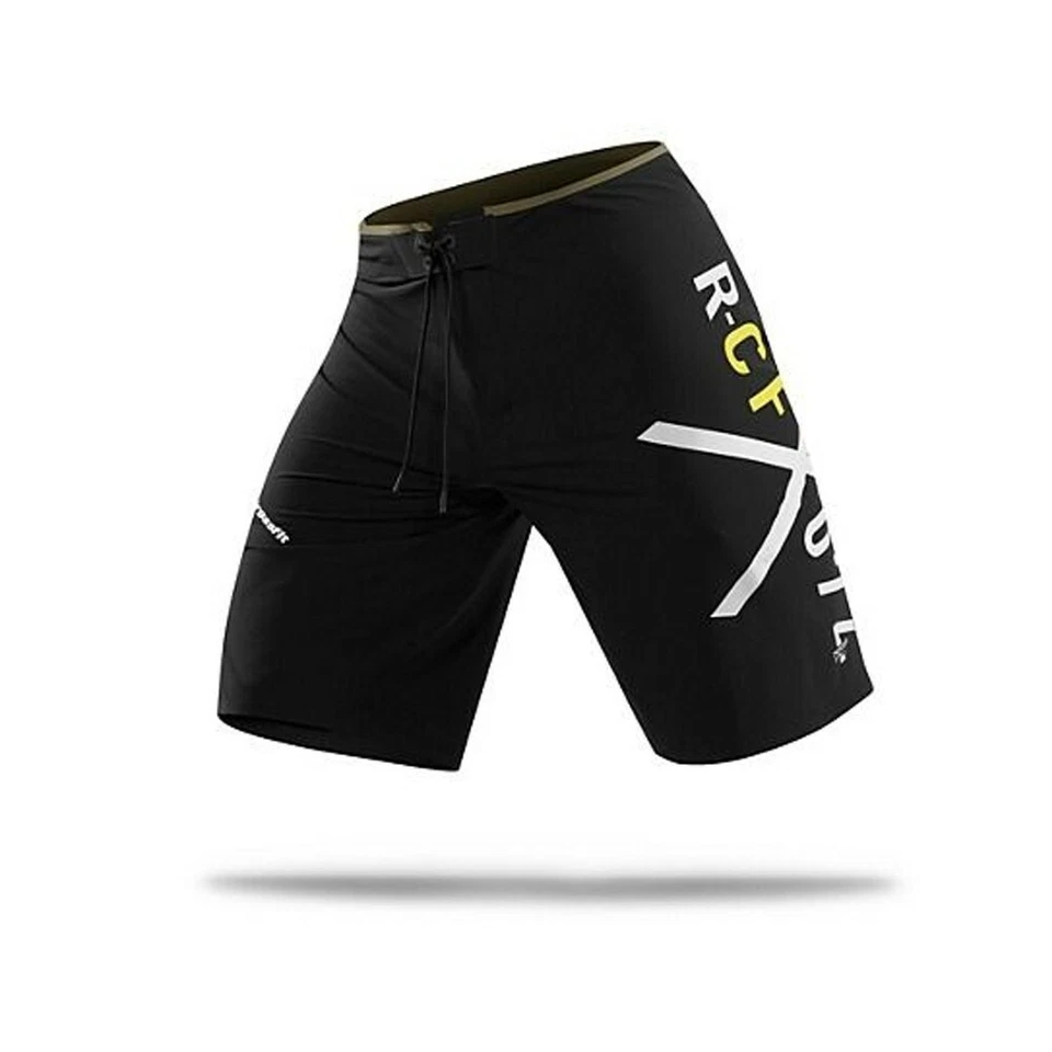 Pantalones cortos de entrenamiento Reebok CrossFit para hombre negros PlayDry Pinnacle 74 Z90425 Foto 1 de 1