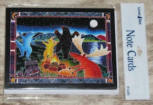 "Bailando a la luz de la luna" ~ Paquete de 8 tarjetas #35647 ~ Interior en blanco - Imagen 1 de 2