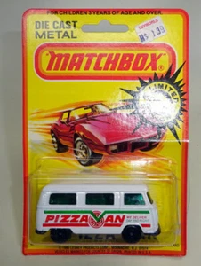 Matchbox Superfast Nr. 23 VW Doormobile / Pizza Van weiß USA Modell - Picture 1 of 6