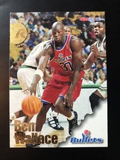 1996-97 Hoops Rookie RC #314 Ben Wallace Washington Bullets Basketball Card