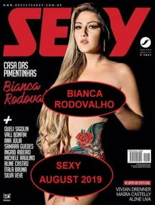 SEXY MAGAZINE BRAZIL # 464 - BIANCA RODOVALHO - AUG 2018 - SEALED MINT - PLAYBOY - Imagen 1 de 1