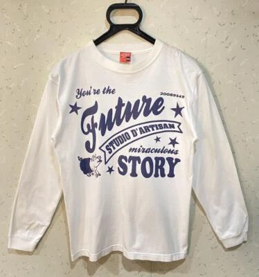 Camiseta Studio D'Artisan Manga Larga Blanca Talla S Usada De Japón Foto 1 de 4