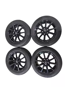 Platin T-Roc Touran Octavia Winter Felgen 205 60 16 Zoll Continental Winterräder - Bild 1 von 16