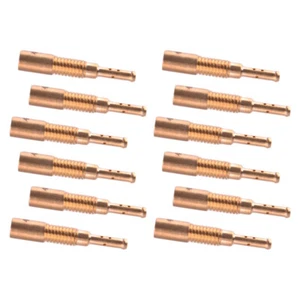 12pcs/set Motorcycle Carburetor M5x0.8mm Slow Pilot Jet Fit For PZ19 PB16/18/20/ - Picture 1 of 4