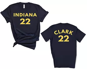 Caitlin Clark Number 22 Indiana Fever T-Shirt, Womens Basketball WNBA Draft Tee - Picture 1 of 12
