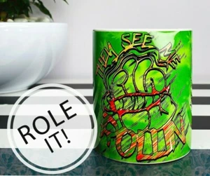Taza de marihuana They See Me Rollin hierba cannabis 420 fumadores regalo fumadoras junta taza - Imagen 1 de 4