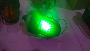 191XL LED VISUAL SIGNAL STROBE LIGHT SERIES B GREEN COLOR - Picture 1 of 4