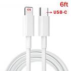 Fast Charger USB C Charging Cable For iPhone 14 13 12 11 Pro Max XR 8 Plus iPad