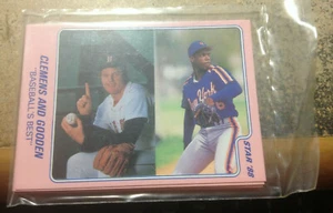 1988 Star '88 CLEMENS and GOODEN BASEBALL'S BEST factory sealed 11 card set - Bild 1 von 2