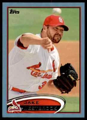 2012 Topps Update Wal-Mart Blue Jake Westbrook #US12 *Noles2148* CShip - Image 1 of 2