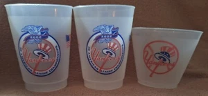2002 NEW YORK YANKEES 38 AMERICAN LEAGUE CHAMPIONSHIP Plastic Souvenir Cups - Picture 1 of 3