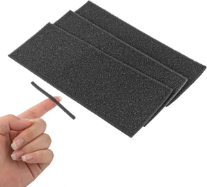 Framendino, 400 Stück schwarz Aufhänger Griffe selbstklebende Schaumstoff Klebestreifen für C - Bild 1 von 12