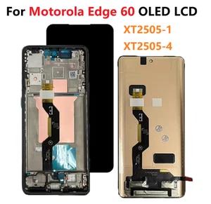 For Motorola Edge 60 XT2505 Original LCD Display Touch Screen Digitizer Assembly - Picture 1 of 2