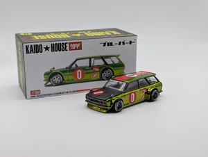 Kaido House Datsun 510 Wagon OG Flo – Chrome Green #164 - Picture 1 of 2