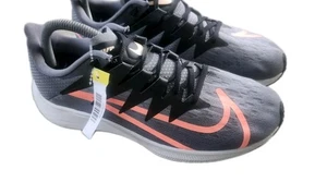 NIKE WOMENS ZOOM RIVAL FLY RUNNING SHOES #CD7287 002 Cool Grey Lava Sz 8.5 M - Picture 1 of 13