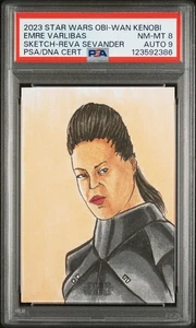 2023 Topps Star Wars Masterwork Reva Autograph PSA Graded Emre Varlibas Auto TCG - Picture 1 of 2