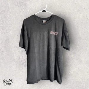 Vintage 1996 Biker T-Shirt Large schwarz Motorrad Grafik klassisch Retro Style - Bild 1 von 5