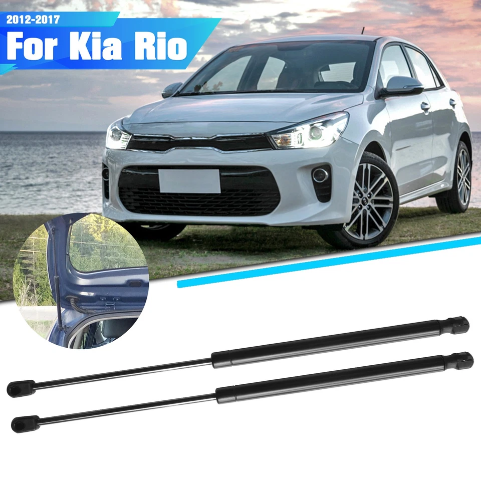 Juego de amortiguadores de puntal de soporte de maletero trasero 2 piezas para Kia Rio Hatchback 2012-2017 Foto 1 de 4