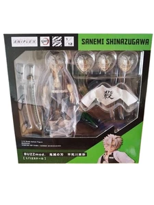 BUZZmod. Demon Slayer Sanemi Shinazugawa Action Figure ANIPLEX Kimetsu - Picture 1 of 11