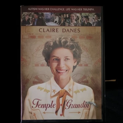Temple Grandin (DVD 2010) Autism Catherine O’Hara Rare Oop Blockbuster Case Foto 1 de 2