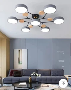 Lampada moderna Led 3 Colori Intercambiabili - Foto 1 di 5