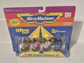 Galoob Micro Machines 1989 Sealed Set #38 Turbo Wheels 3 Collection