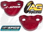 Apico Red Rear Brake Master Cylinder Cover For Honda Crf 150 2007 2013 Motocross