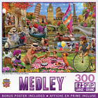 Masterpieces Medley Puzzles Collection - Dog Gone Days 300 Piece Ez Grip Jigsaw