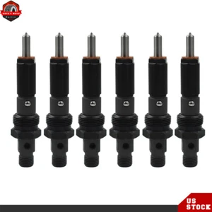 Set Of 6 Diesel Fuel Injectors 4928990 Fit For Dodge Cummins 1995-1997 5.9L - Picture 1 of 10