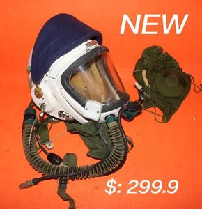 AIR FORCE MIG JETS PILOT HIGH ALTITUDE STUNT FLIGHT HELMET - Bild 1 von 13