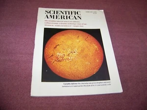 Scientific American Magazine Vintage 1990 "Variable Inferno: The Churning Sun" - Picture 1 of 4