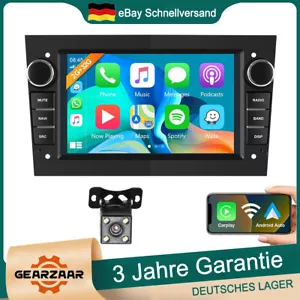 Für Opel Astra H Zafira B Corsa C D Carplay Android 13 Autoradio GPS Navi Kamera - Bild 1 von 13
