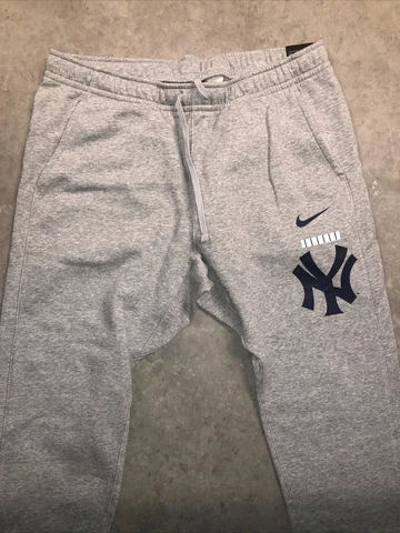 Nike Baseball New York Yankees Jogger Sweatpants Grey Men's 2XL N804-06G Cover