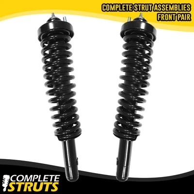 1997-2000 Acura EL Front Pair Complete Struts & Coil Spring Assemblies - Изображение 1 из 4