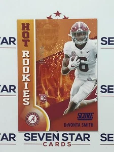 2021 Score Hot Rookies Showcase #5 DeVonta Smith radiocontrol - Alabama - Eagles 036/100 - Imagen 1 de 2