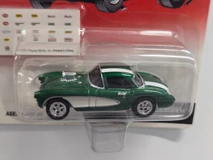 1957 Chevrolet Corvette - 2003 Johnny Lightning Rebel Rods - Green - Picture 1 of 3