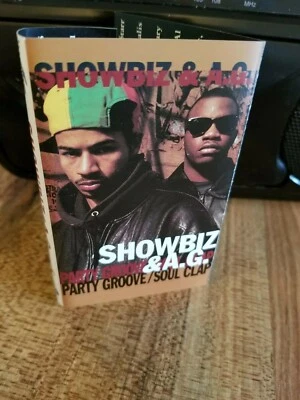 Showbiz & AG - Party Groove / Soul Clap EP Cassette Tape 1992! Like New! 1 Owner - Image 1 of 4