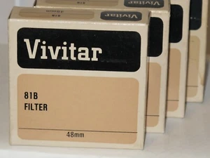 *** * 48mm - Vivitar 81B Warming Filter #48 P-n5 *** * - Picture 1 of 1