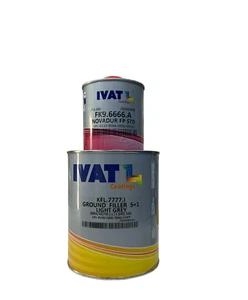 FONDO ISOLANTE 5+1 IVAT KFL.7777.I GROUND FILLER LIGHT GREY PER CARROZZERIA VESP - Foto 1 di 2