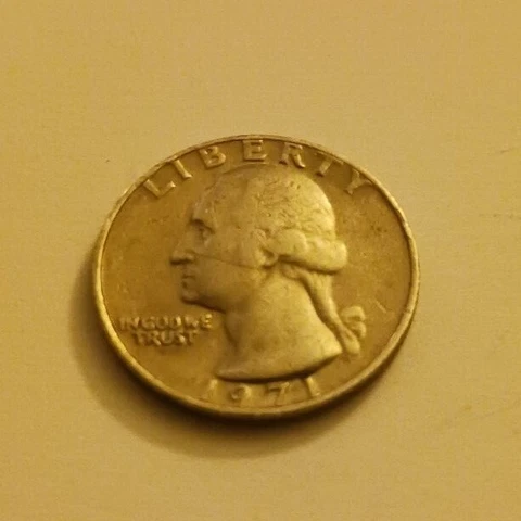 1971 Washington Quarter NO MINT MARK MULTIPLE ERROR - Make me an offer! Cover