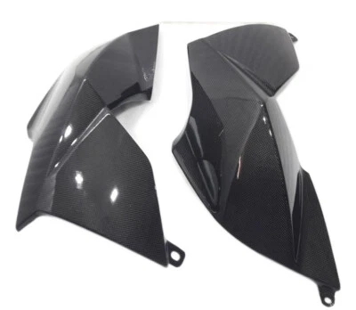 FIANCHETTI LATERALI SERBATOIO CARENE CARBONIO APRILIA DORSODURO 750 900 SMV Foto 1 de 4