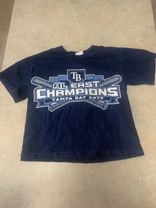 Camiseta Tampa Bay Rays 2020 Liga Americana Campeones del Este Niños M - Imagen 1 de 3