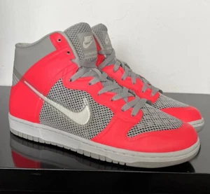 Nike Dunk Hi Hyperfuse PRM "Neutral Grey Solar Red" UK Größe 8 454498-001 - Bild 1 von 10