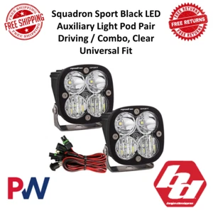 Baja Designs Squadron Sport Driving/Combo LED Auxiliary Light Pod Pair #557803 - Picture 1 of 10